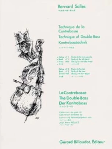 Technique de la contrebasse. Volume 1 : étude de la main gauche Visuel